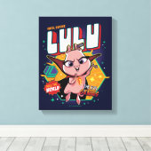 クネールウィールルル キャンバスプリント (インサイチュ (ウッドフロア))