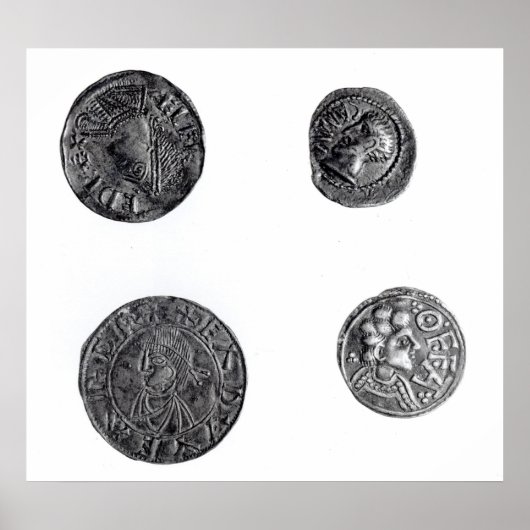 クノベリヌス硬貨、シンベリン硬貨 ポスター (正面)