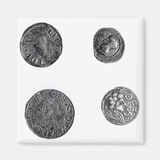 クノベリヌス硬貨、シンベリン硬貨 マグネット (正面)