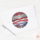 クバクバニッシュオステリーヒッシュオステリーイクバウム ラウンドシール (封筒)