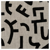 クバスタイル121019 -白黒 ファブリック (クローズアップ)