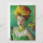 クバナヴェルデアマリロ 招待状 (正面)