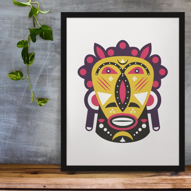 クバマスク メタルプリント (クリエイターアップロード済み)