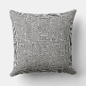 クバメイズスタイル221019 – ブラックオンホワイト クッション (裏面)