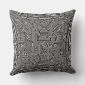 クバメイズスタイル221019 -ホワイトオンブラック クッション (裏面)