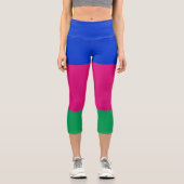 クバン人民共和国旗 カプリレギンス (正面)