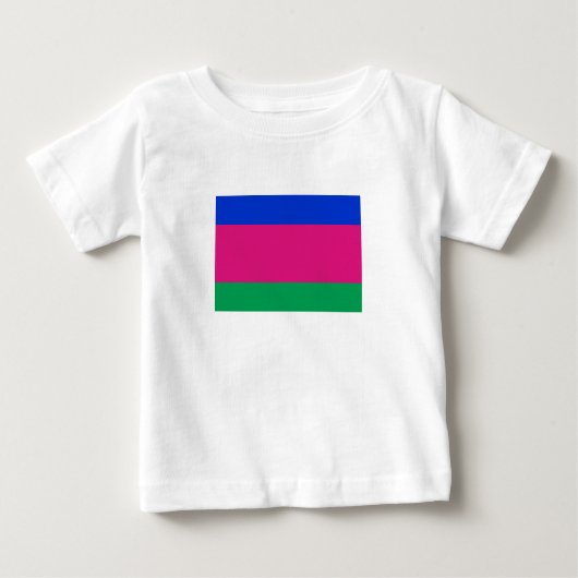 クバン人民共和国旗 ベビーTシャツ (正面)