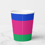 クバン人民共和国旗 紙コップ (右)