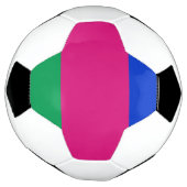 クバーニ人民共和国の旗 サッカーボール (回転)