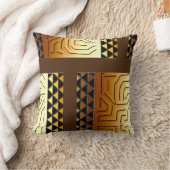 「クバ文化： クッション (ブランケット)