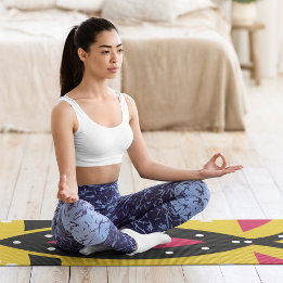 クバ族の部族 ヨガマット