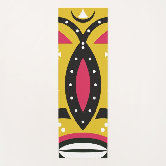 クバ族の部族 ヨガマット (正面)