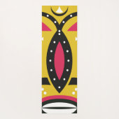 クバ族の部族 ヨガマット (裏面)