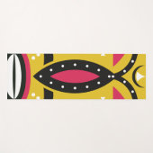 クバ族の部族 ヨガマット (正面(横))