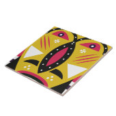 クバ族 タイル (側面)