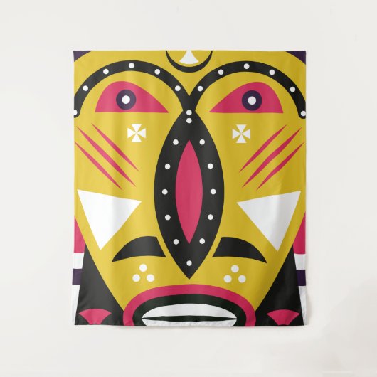 クバ族 タペストリー (正面)