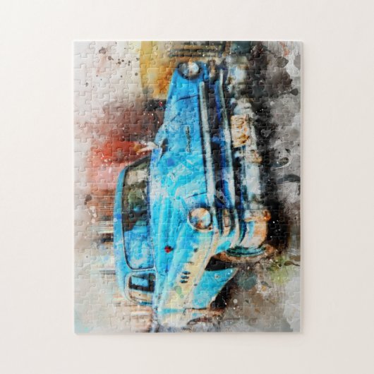 クバ – Oldtimer ジグソーパズル (縦)