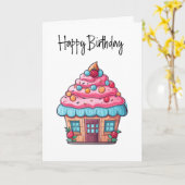 クパケハウスクライアントハッピーバースデーカード カード (黄色い花)