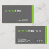 クパティーノグレー 名刺 (正面/裏面)