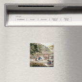 クパン、ティモール、プレート10 'ルの国内生活 マグネット (インサイチュ (食洗機))