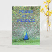 「クパーソナライズされたジャクとし誇りを持ったて」の父親の日札 カード (黄色い花)