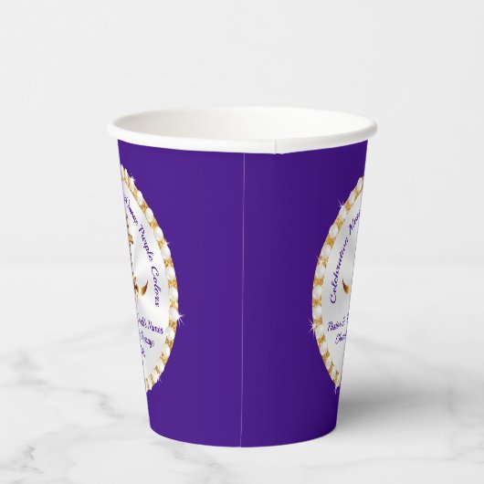 クパーソナライズされたリスチャン紙カップFOR ANY大事な行事 紙コップ (右)