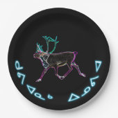 クビアナックインノヴィアエレクトリックカリブー ペーパープレート (正面)