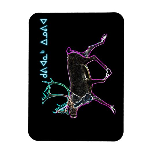 クビアナックインノヴィアエレクトリックカリブー マグネット (縦)