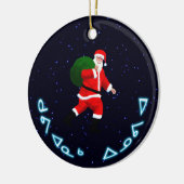 クビアーナックインノヴィアサンタクロース セラミックオーナメント (左)