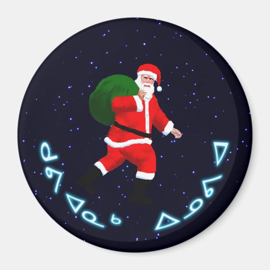 クビアーナックインノヴィアサンタクロース マグネット (正面)