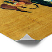 クビライ・カーン狩り、元王朝 ポスター (角)