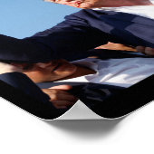 クビ！トランプ大統領 ポスター (角)