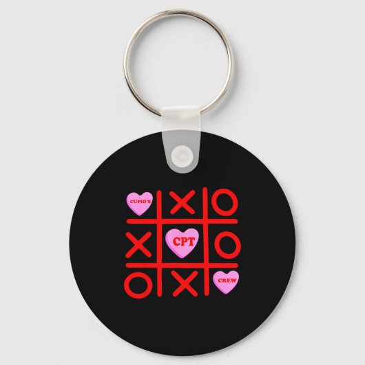 クピドのお気に入りCptクルー Xoxo 採血管 ヴァレンティ キーホルダー (正面)