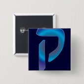 クフ 缶バッジ (正面&裏面)