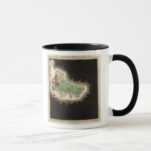 クブライ·カーン1294年の帝国を展示 マグカップ