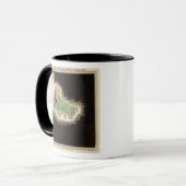 クブライ·カーン1294年の帝国を展示 マグカップ (正面左)