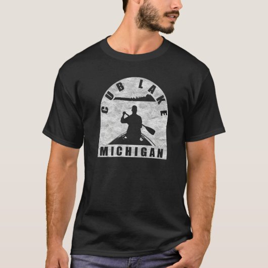 クブレイクカノウイングミシガン Tシャツ (正面)