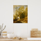 クブロンの森 – ジャン=バプティスト – コローファインアート ポスター (キッチン)