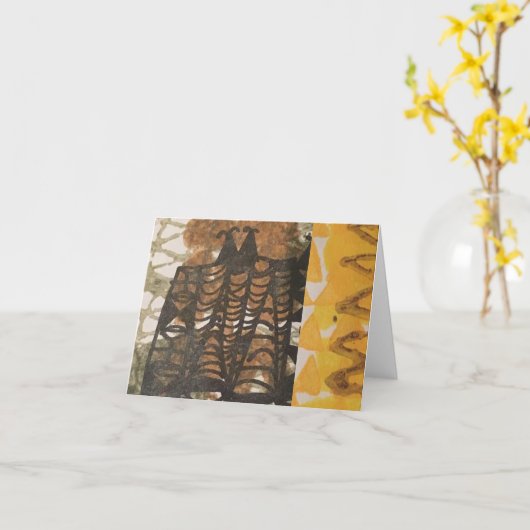 クプナタオ カード (黄色い花)