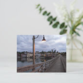 「クペヴィルの曇り夕暮れ」はがき ポストカード (スタンド正面)