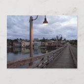 「クペヴィルの曇り夕暮れ」はがき ポストカード (正面)