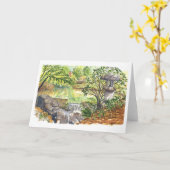 クボタガーデンズコイポンドシアトル カード (黄色い花)