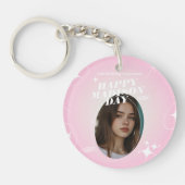 クポップアイドル誕生日ファンカフェスタイル キーホルダー (正面)
