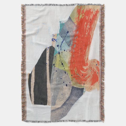 クポップ・アートのークI スローブランケット (正面縦)