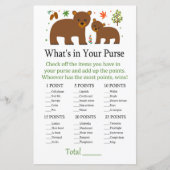 クマあなたの財布のゲームの中に何があるか (正面)