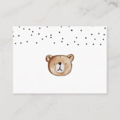 クマおむつラッフルカード エンクロージャーカード (裏面)