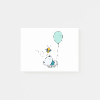 クマおもしろいー ポストイット