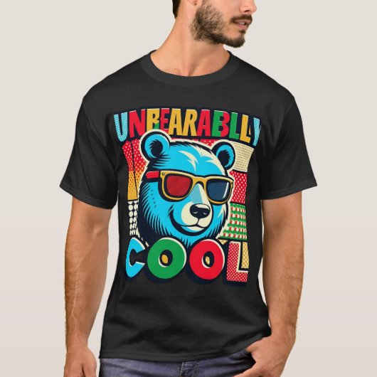 クマが好きな女の子Tシャツ Tシャツ (正面)