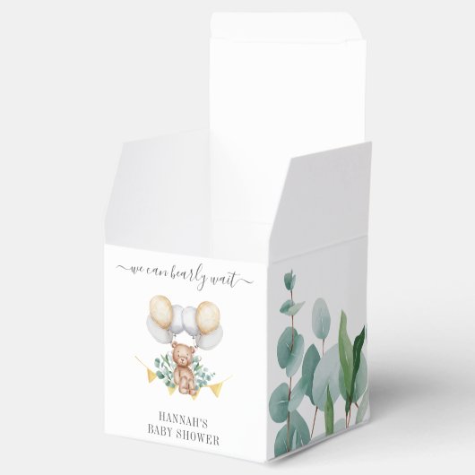 クマさんたちと一緒にお祝い ~森のベアリー楽しみなベアベビーシャワー~ フェイバーボックス (オープン)