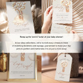 クマさんと一緒にお待ちかね！ベイビーシャワー ラウンドシール